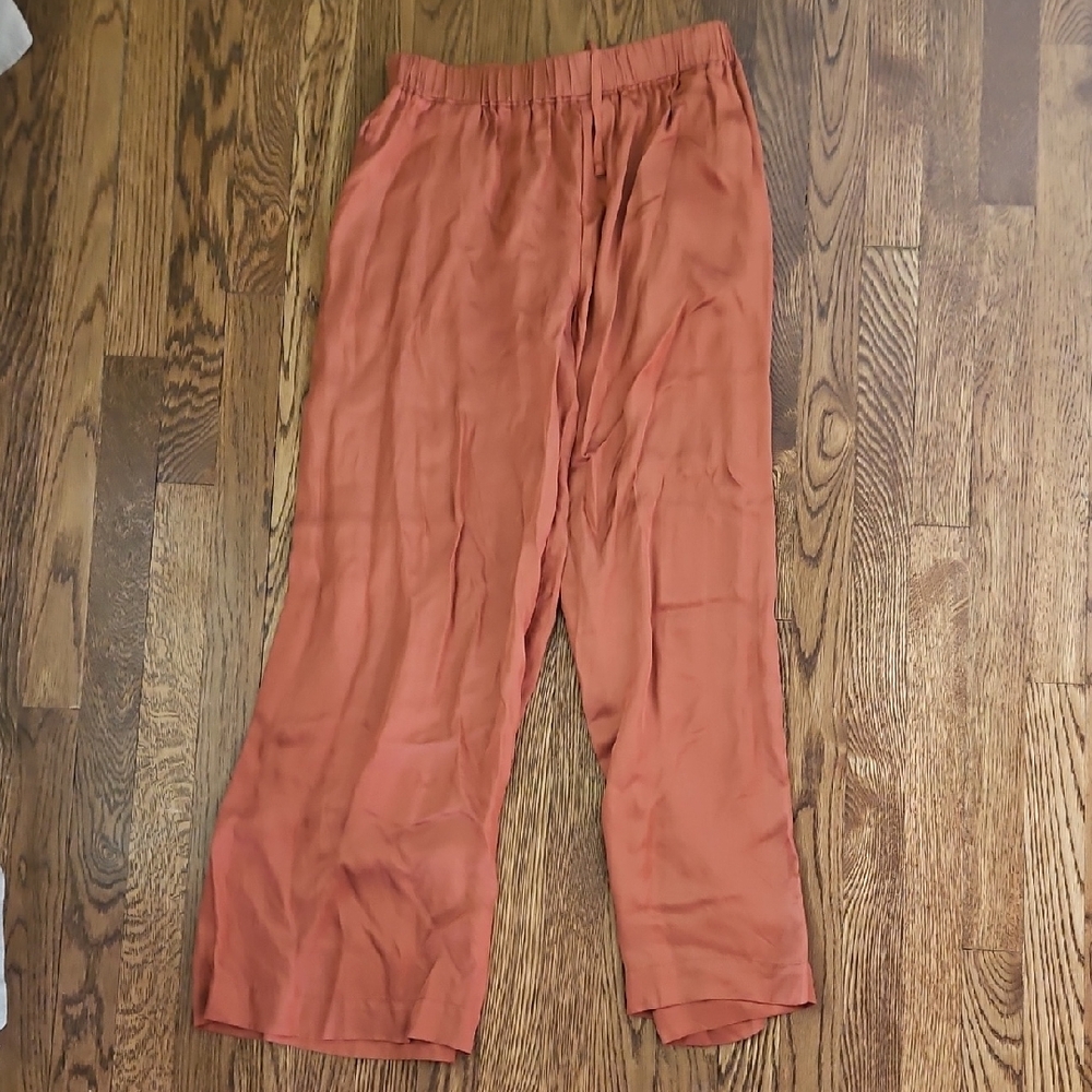 Able Terracotta Elastic Waist Pants